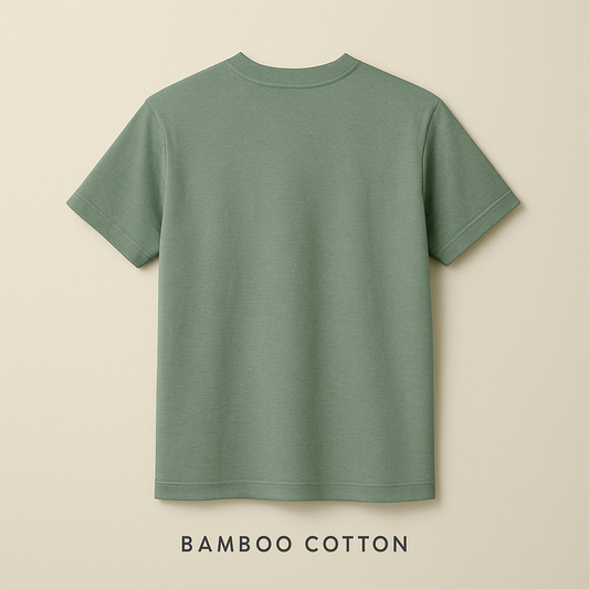 Bamboo cotton fabric t shirt for men